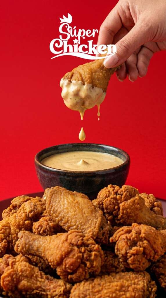 Super chicken Alitas dip