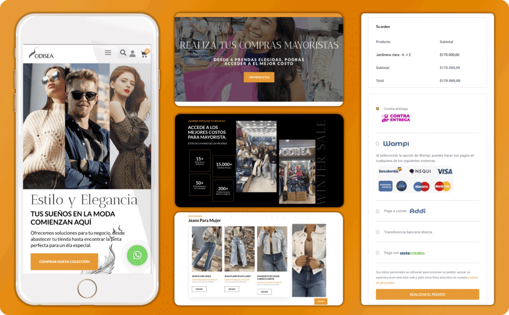 VENTA DE ROPA PAGINA WEB